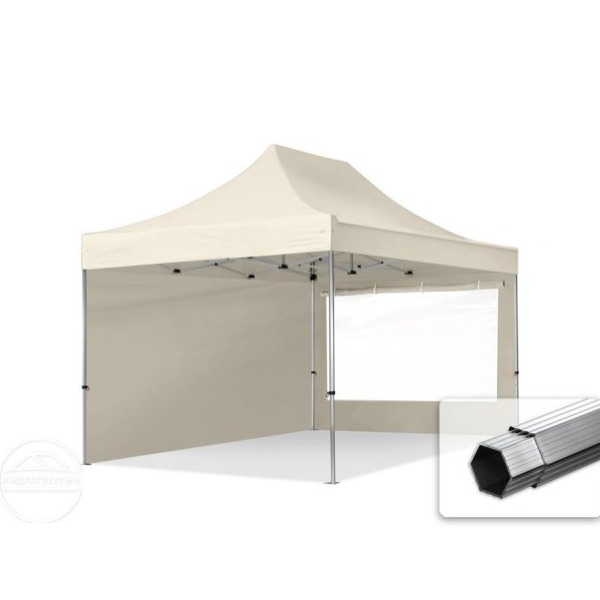 Easy-Up tent grijze 3x4,5 meter
